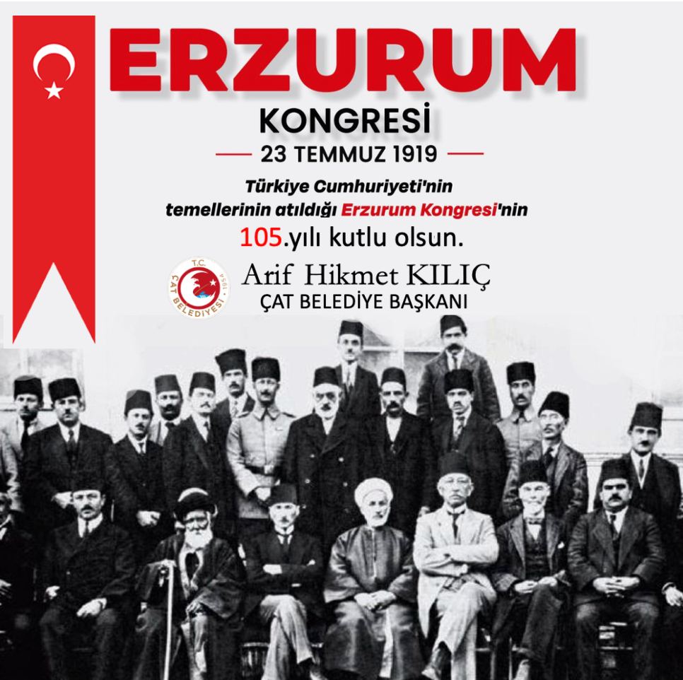 3 Temmuz 1919 Erzurum Kongresi