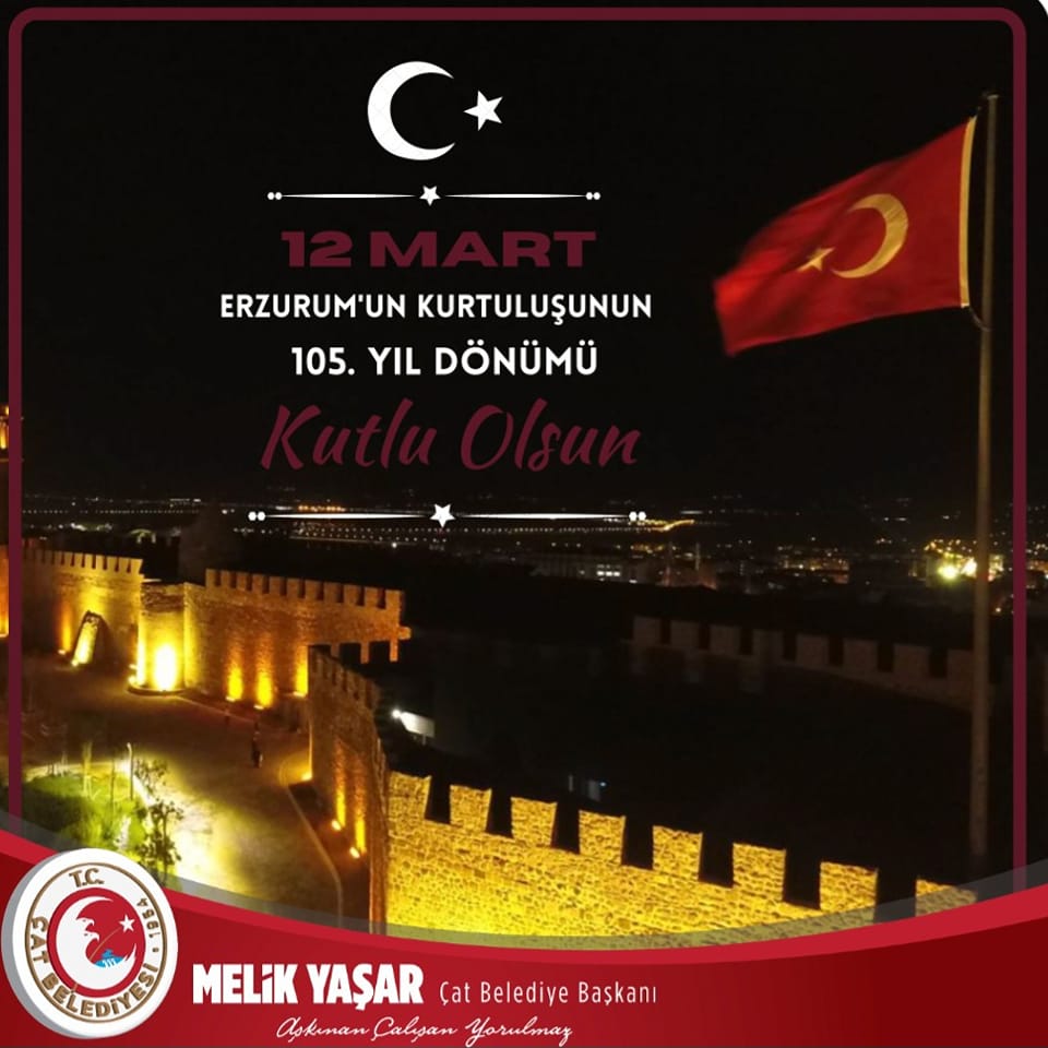 Kurtuluş günün kutlu olsun Erzurum...