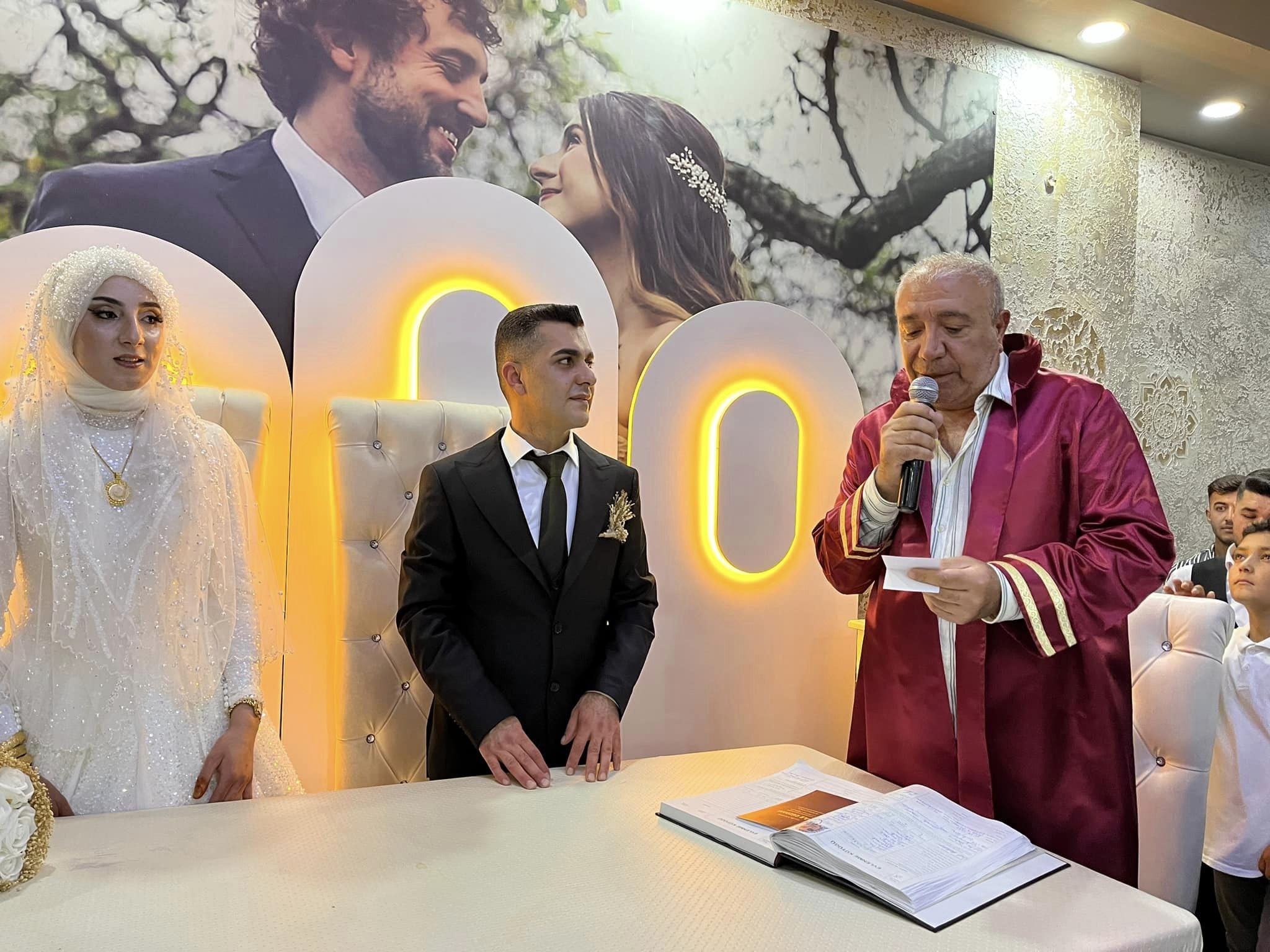  Kymetli hemehrilerimizin nikah akdini gerekletirdik.