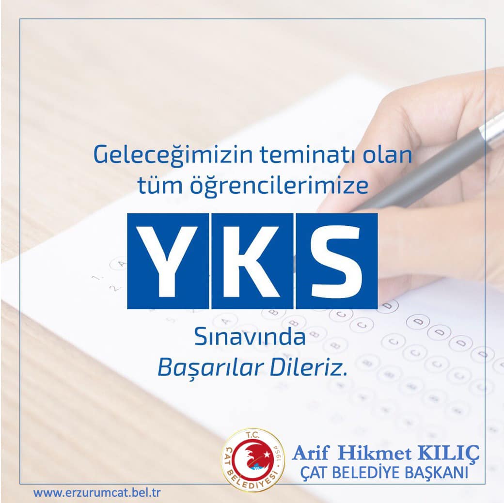 YKS snavna girecek olan genlerimize baarlar diliyorum.
